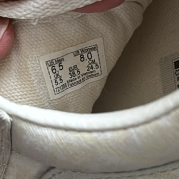 Vans Old Skool PLATFORM Tonal logo sneakers size 8 - Picture 8 of 12